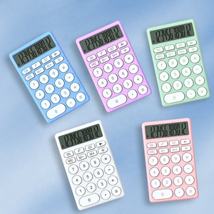 เครื่องคิด<span class=keywords><strong>เลข</strong></span>ตั้งโต๊ะแบบพกพา 12 หลัก จอ LCD ขนาดใหญ่ สีสันสดใส เครื่องคิด<span class=keywords><strong>เลข</strong></span>พื้นฐานสำหรับสำนักงาน โรงเรียน <span class=keywords><strong>บ้าน</strong></span> ธุรกิจ การบัญชี - Product Image 2