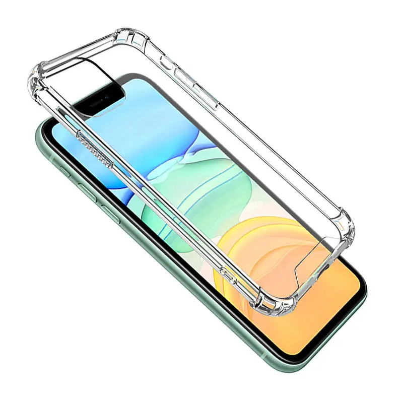 2021 Phone Accessories shockproof soft tpu hard cases for samsung a20 for xiaomi note 8 for vivo 8 plus PC back mobile cover