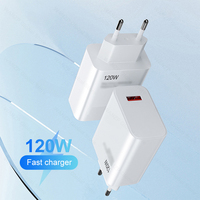 Charge rapide 120w/90w Eu GaN adaptateur secteur USB à Charge rapide pour xiaomi 14 Redmi K80 Mi Turbo chargeur