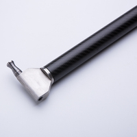 Pdr Stick Tige télescopique en carbone Knockdown Knock Down Fiber Light