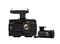 Dual Lens AI ADAS 4K Dashcam dengan Kamera Belakang HD 1080P Sudut Lebar GPS DVR & Perekam Video untuk Mobil Taksi
