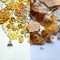 100G de morceaux de verre teinté transparents multicolores - Fragments de mosaïque irréguliers et éclats brisés pour projets artistiques DIY, artisanat du verre