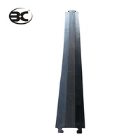 Protection de câbles en caoutchouc OBC, direct usine, gaine de protection pour intérieur, réducteur de vitesse, 1000x140x20mm, taille intérieure 15x35mm, 1,5kg