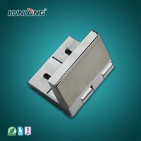 Charnière à bout exposé de grande taille de qualité industrielle SK2-003-3A, en alliage de zinc, en acier inoxydable, pour boîte de chambre d'essai, zinguée