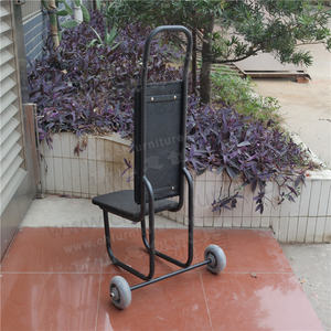 XL-13 практичная тележка для отелей, современный дизайн, металлическая двухколесная тележка для ручного перемещения - Product Image 3