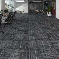 Tapis modulaires, tapis carrés, tapis de sol écologiques pour bureaux