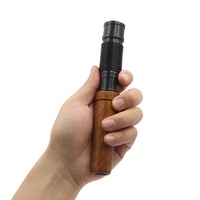 Sifflet d'appel bionique réglable pour cerfs et sangliers, imitant les sons de gibiers sauvages, en bois, pour la chasse en extérieur