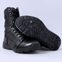 Bottes tactiques légères en cuir respirant, imperméables, résistantes aux perforations, légères, printemps, été, automne