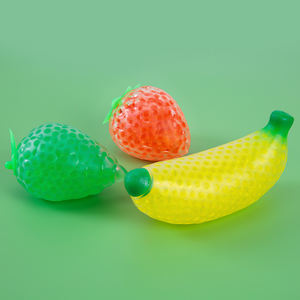 <b>Stress</b> Relief for Banana Strawberry Beads Fruit Shape TPR Unisex <b>Stress</b> Ball for <b>Toys</b> - Product Image 6