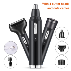 Tondeuse professionnelle rechargeable USB indolore pour barbe, oreille et <span class=keywords><strong>nez</strong></span> - Product Image 5