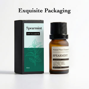 Aceite Esencial de Menta y Hierbabuena OEM 10ml 100% Puro Destilado al Vapor para Cuidado de la Piel, Aromaterapia, Alivio del Dolor y Anti-Hinchazón - Product Image 5