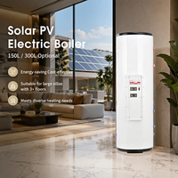 Chaudière électrique grande capacité pour radiateurs en Europe, chauffage domestique électrique à économie d'énergie, chaudière solaire photovoltaïque