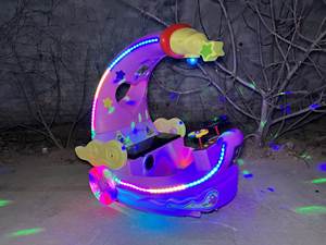 Balade commerciale jouet lune bateau parc d'attractions Kiddie promenades centre commercial intérieur équipement de divertissement enfants télécommande électrique - Product Image 3