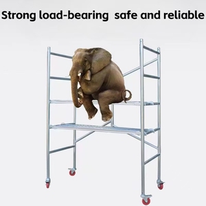 Ponteggi per la costruzione di ponteggi portatili <span class=keywords><strong>elevatore</strong></span> per telaio ponteggi sistema piattaforma per la manutenzione della casa, lavori di verniciatura - Product Image 6