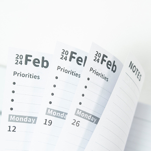 Carnets de notes A5 Calendrier mensuel Agenda Planificateur Calendrier Bureau d'affaires <span class=keywords><strong>Papeterie</strong></span> - Product Image 4