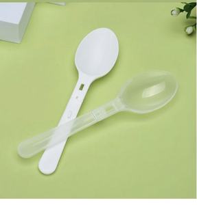 Cucharas desechables envasadas individualmente para uso comercial, aptas para postres, gelatina, pudín, yogur y pasteles para llevar. - Product Image 2
