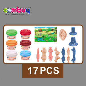 <span class=keywords><strong>Animaux</strong></span> de dessin animé éducatifs enfants bricolage jouets colorés jouer pâte ensemble d'argile - Product Image 6