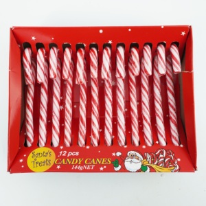 Bâtons de bonbons de Noël en gros, rayés rouge et blanc, aux saveurs fruitées, pour cadeaux de Noël, bonbons de fête en vrac - Product Image 5