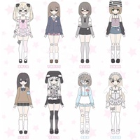 Vente en gros de figurines articulées BJD authentiques, édition spéciale 'Dont Touch My Bangs', avec cheveux implantés, en boîte surprise, jouet, ornement, cadeau