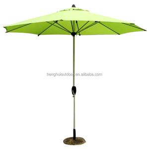 Parasols de parasol en aluminium de qualité commerciale pour café restaurant imprimé de logo coloré personnalisé - Product Image 2
