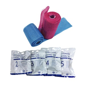 Empaque Neutral, Insumos Médicos de <span class=keywords><strong>Ortopedia</strong></span>, Fijación Externa, Yeso Médico de Colores, Cinta de Fibra de Vidrio Sintética para Yeso Ortopédico - Product Image 1