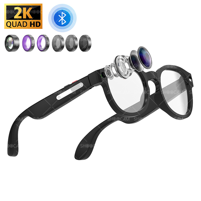 4MP Ai Translator Glasses Camera Sport Hearing Smart Display Glass ChatGPT with Video Translation Ai Translator Glasses
