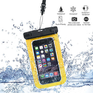 สายคล้องปรับได้หน้าจอสัมผัสอเนกประสงค์ทำจากพีวีซีลอยน้ำได้กระเป๋าใส่<span class=keywords><strong>โทรศัพท์</strong></span>มือถือสำหรับว่ายน้ำดำน้ำทนทาน - Product Image 6