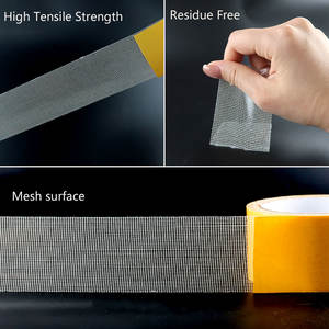 <span class=keywords><strong>Cinta</strong></span> aislante de doble cara <span class=keywords><strong>Cinta</strong></span> de tela de alta adherencia resistente <span class=keywords><strong>Cinta</strong></span> de tela Adhesivo de pared <span class=keywords><strong>fuerte</strong></span> <span class=keywords><strong>Cinta</strong></span> transparente súper pegajosa para alfombra de piso - Product Image 4