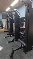 DINUO Station d'entraînement modulaire à combinaison libre pour squats, unité simple extensible, avec poulie à câble pour salle de sport à domicile
