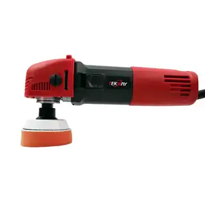 The polisher suitable for small area polishing and have compact body and six speed electronic speed regulation