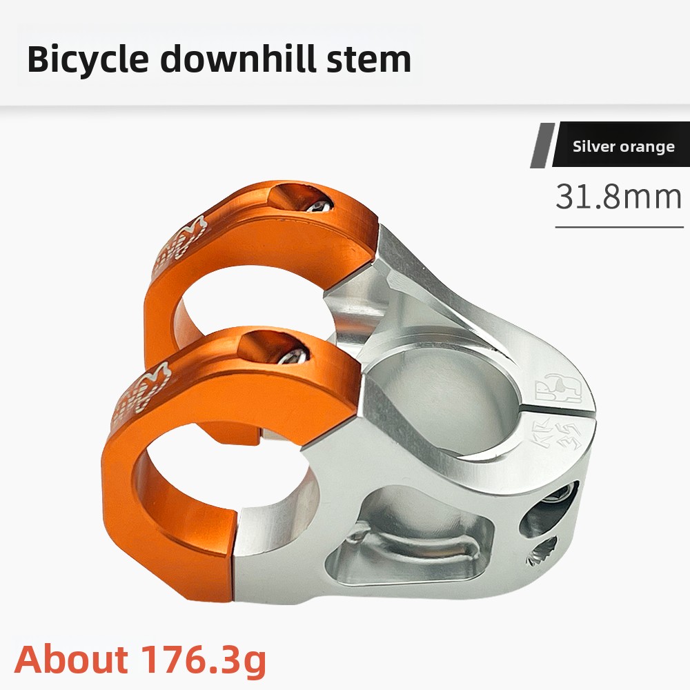 silver and orange