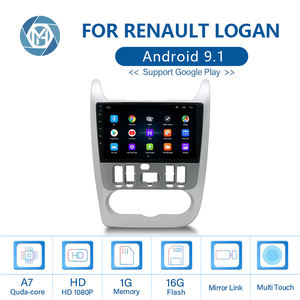 9 pouces voiture multimédia vidéo Android Auto Radio DVD GPS système de navigation lecteur DVD de voiture pour <span class=keywords><strong>Renault</strong></span> Logan Duster 2009-2013 - Product Image 5