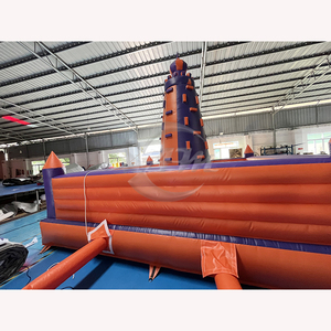 Jeux de sports compétitifs Carnaval <span class=keywords><strong>Tour</strong></span> d'escalade gonflable Challenge Mur d'escalade Château gonflable - Product Image 3