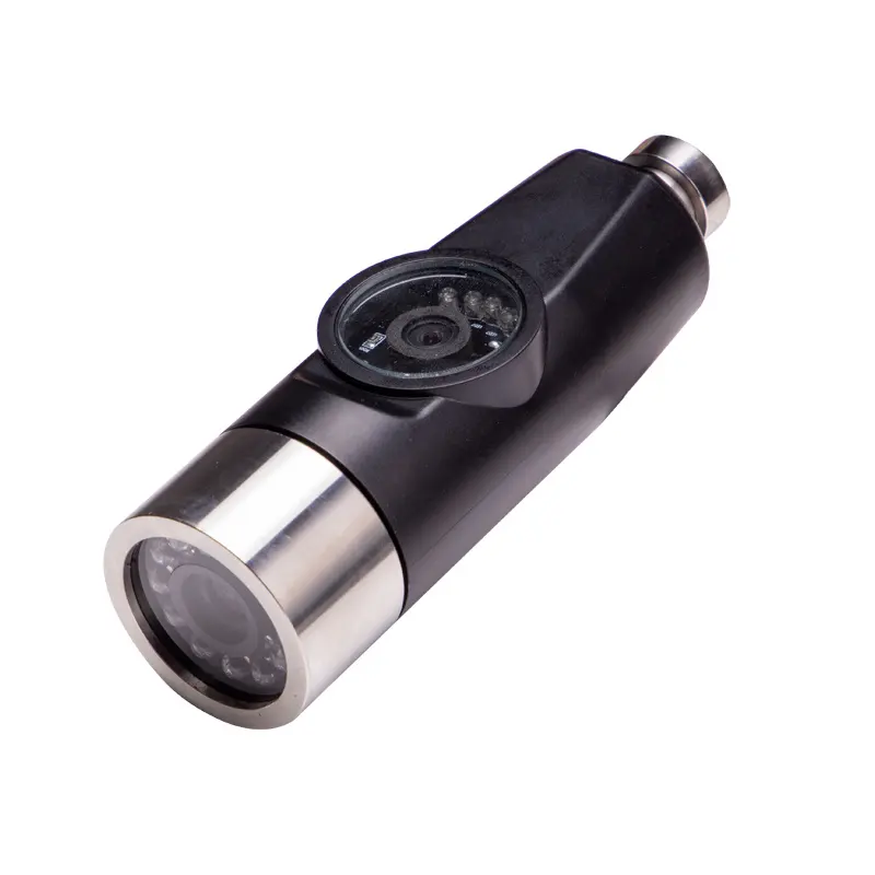 Stainless Steel Metal Housing 42Mm Dual Lens Industrial Usb Endoscope Waterproof Pipe Camera Inspection With Counter Meter