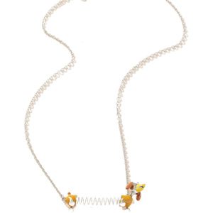 Collar con Colgante de Perro de Dibujos Animados, Aleación de Zinc, Joyería Unisex, Cadena para Regalo - Product Image 5