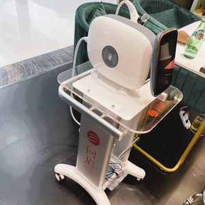 Carrito de mano de lujo para salón de Spa, soporte de exhibición con bandeja, gran promoción - Product Image 2