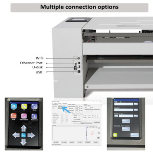 Tự động nạp đôi đầu giá rẻ mô hình nhăn và Cắt nhãn cắt <span class=keywords><strong>plotter</strong></span> động cơ bước độ chính xác cao Sticker Cutter - Product Image 2