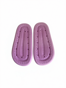 Solette Viola 26-27 175mm in PVC Perforato, Solette Sportive Comfort Prodotte in Cina Modello 308 - Product Image 1