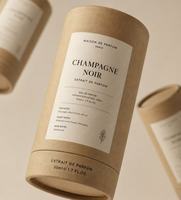 Boîte ronde en carton personnalisée de haute qualité pour emballages de cosmétiques, d'huiles essentielles et de parfums