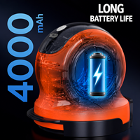 Polisseuse de voiture sans fil portable, machine à cirer, 3 vitesses, mini polisseuse électrique, 4000 mAh rechargeable avec écran LED