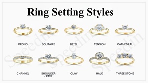 Nhẫn kim cương rạng rỡ prabhakar djewesheart màu xanh rộng xếp chồng lên nhau <span class=keywords><strong>email</strong></span> 9 Pave Halo mở USA bọc Nhẫn kim cương - Product Image 2