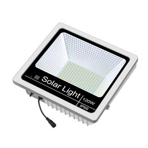 Hooree 389B <span class=keywords><strong>projecteur</strong></span> extérieur lampadaire économie d'énergie alimenté lampes solaires épaissir moulage sous pression aluminium 60W LED 80 ABS -25 - 50 - Product Image 4
