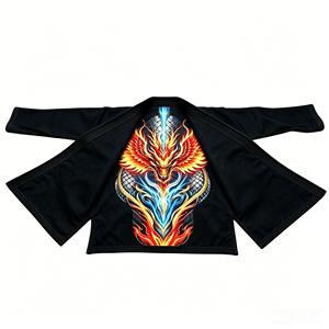 Kimono de Jiu Jitsu Brasileño Personalizado, Color Liso, 100% Algodón, 450 GSM, para Principiantes y Profesionales (Directo de Fábrica) - Product Image 2