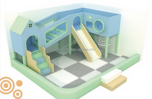 OEM gioco di ruolo da parco giochi al coperto morbido personalizzato fingere giochi casa e ristorante divertente attrezzatura Soft Play genitore-bambino - Product Image 6