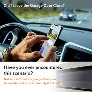 2.4G wi-fi Smart Garage per interni apriporta bidirezionale Audio Pir rilevamento del movimento facile installazione di visione notturna SD Card Home - Product Image 4