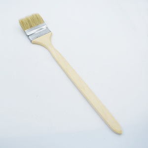 Cepillo de pintura de cerdas de mango de madera largo popular de fábrica para cepillos limpiadores de radiador de tratamiento de pared - Product Image 2