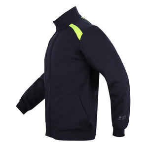 เสื้อแจ็คเก็ตป้องกันไฟฟ้าสถิตย์และสารหน่วงไฟ Kmolek สีกรมท่า ทรงปกติ ป้องกันการกระแทกไฟ ทนไฟ ชุดป้องกันความปลอดภัย - Product Image 1