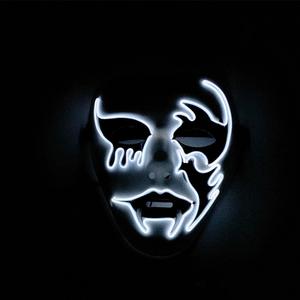 <span class=keywords><strong>Halloween</strong></span> led Mask Cosplay El Wire Mask Neon All Saints' Day Mask - Product Image 5