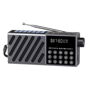 Radio Portátil BT AM FM con USB/Tarjeta TF, Altavoz Integrado, Larga Duración de Batería, Conector para Auriculares, Linterna y Función de Grabación - Product Image 2