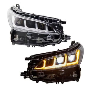 Feux avant LED automatiques RGB à 3 lentilles avec feux de jour pour Toyota Fortuner 2016-2024 – Ensemble de phares avant pour modernisation et mise à niveau - Product Image 2